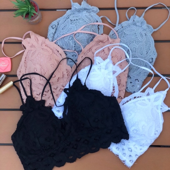 LYANN Cutest Lace Bralette - T.GREY - Picture 2 of 6